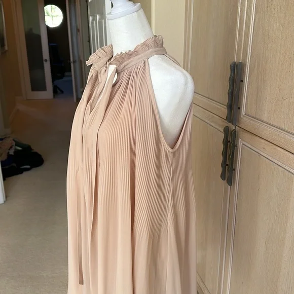 Dance & Marvel Beige Mini Dress - Picture 4 of 7